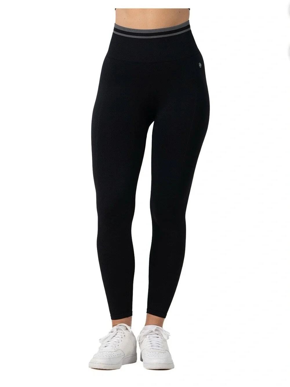 NWOT Penn Black Seamless High Rise Pull-On Leggings Women's Size Medium